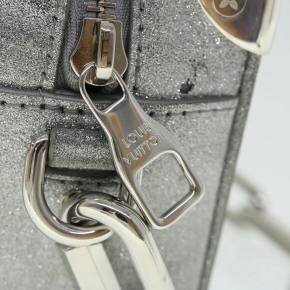 LOUIS VUITTON Damier Glitter Mini Soft Trunk Bag Silver - Picture 9 of 15
